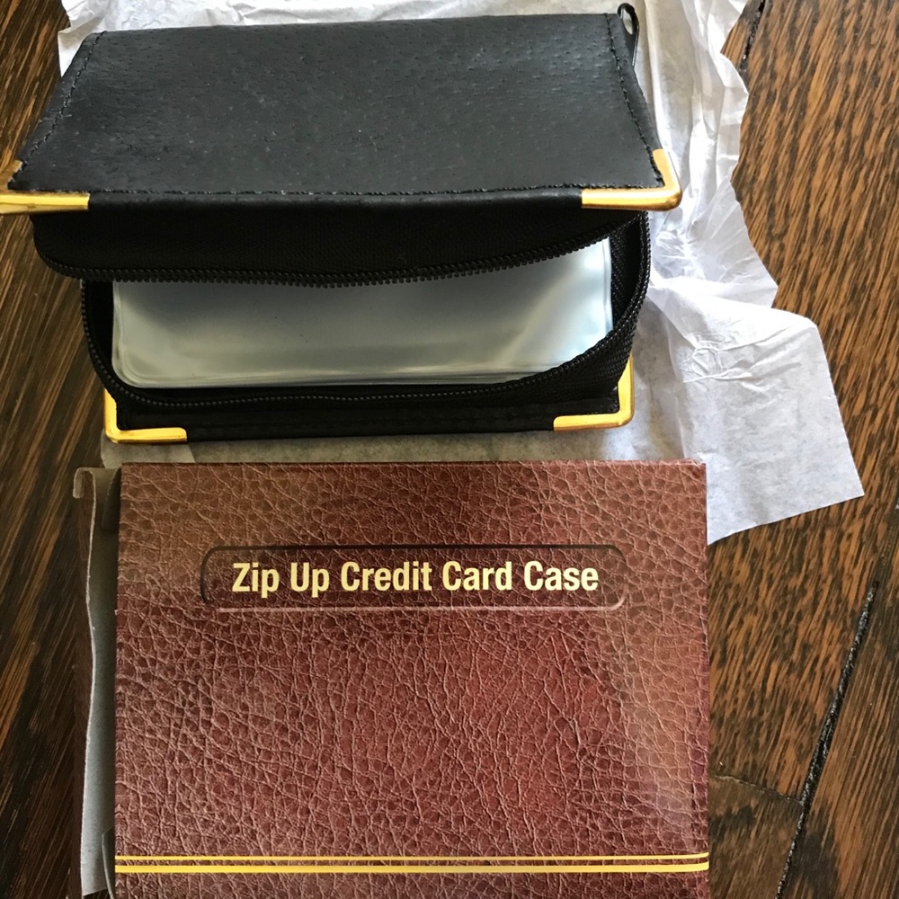 Zip Up Credit Card Case - Picture 4 of 6